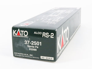 HO Scale Kato 37-2501 ATSF Santa Fe RS-2 Diesel Locomotive #2099 wDCC