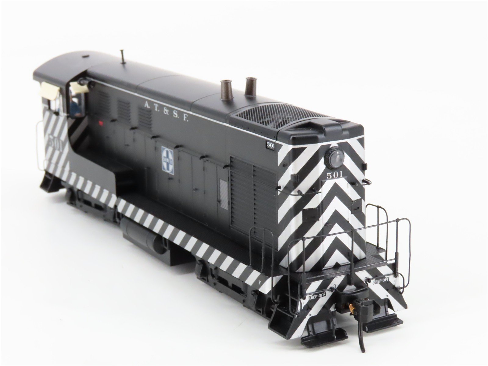 HO Scale Walthers Proto 920-40824 ATSF Santa Fe H10-44 Diesel #501 wDCC & Sound