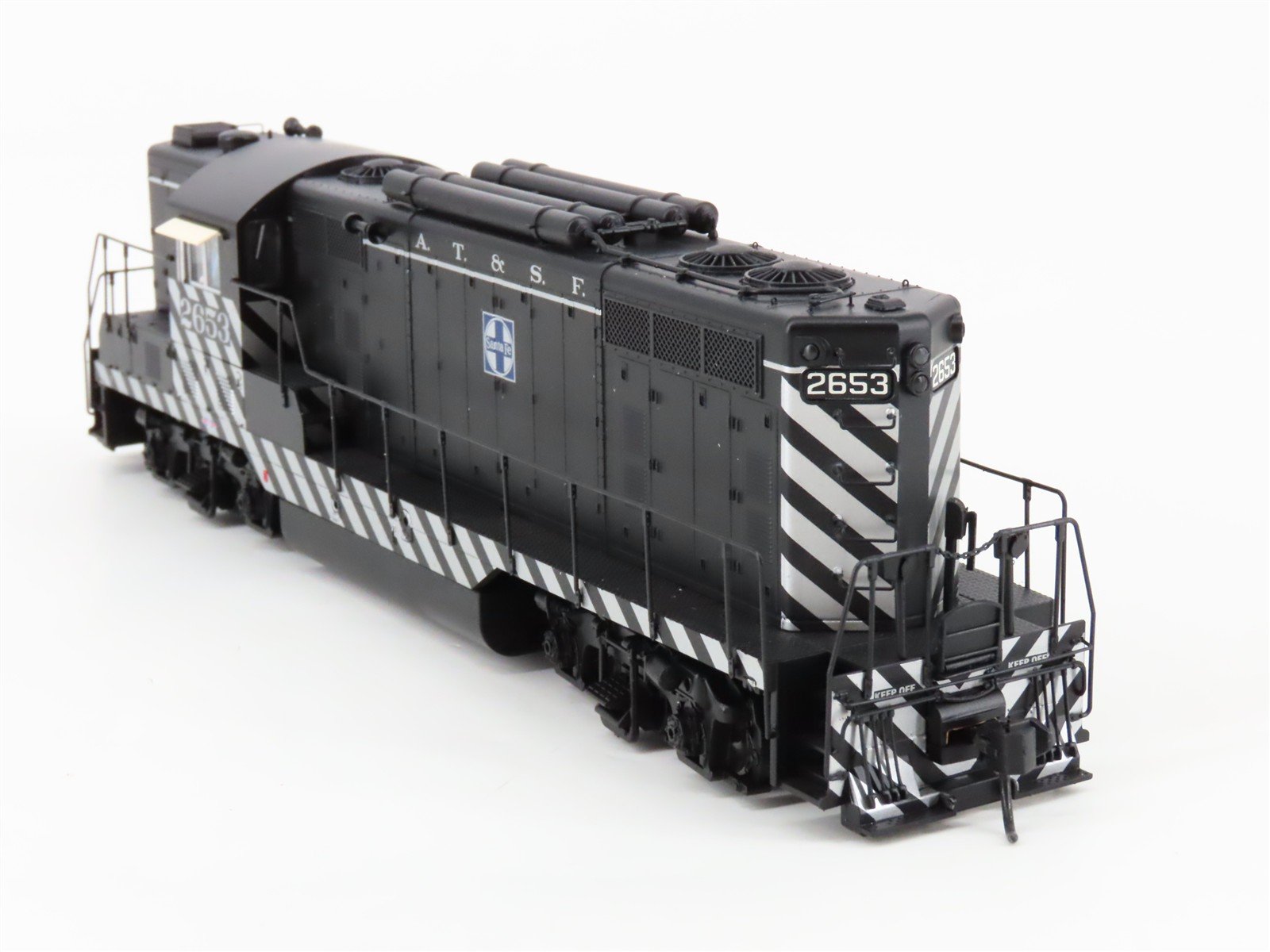 HO Scale Walthers Proto 920-42101 ATSF Santa Fe GP7 Diesel #2653 wDCC & Sound
