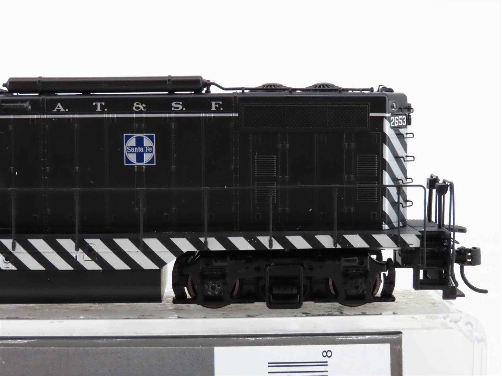 HO Scale Walthers Proto 920-42101 ATSF Santa Fe GP7 Diesel #2653 wDCC & Sound