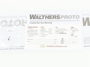 HO Scale Walthers Proto 920-42101 ATSF Santa Fe GP7 Diesel #2653 wDCC & Sound