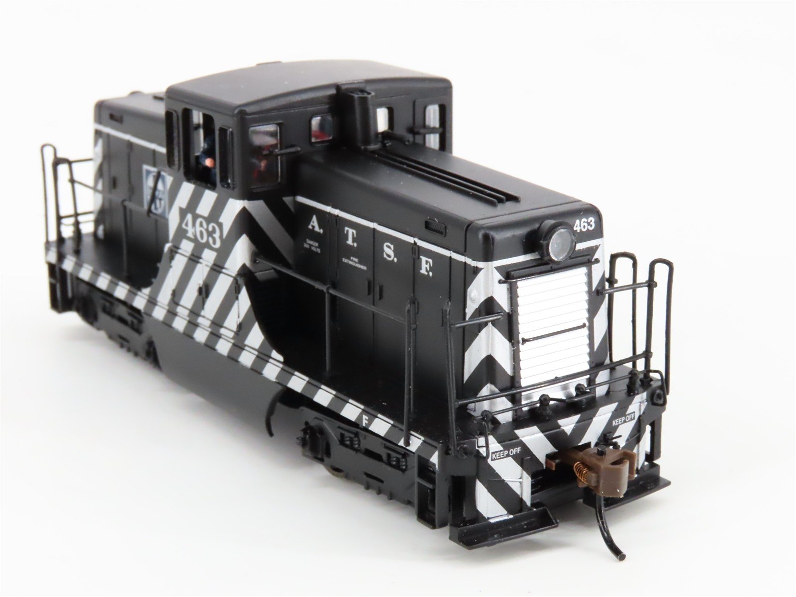 HO Scale Bachmann ATSF Santa Fe GE 44-Tonner Diesel Locomotive #463 wDCC