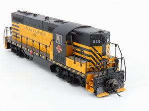 HO Scale Atlas GP7 T&P Texas & Pacific GP7 Diesel Locomotive #1113 wDCC
