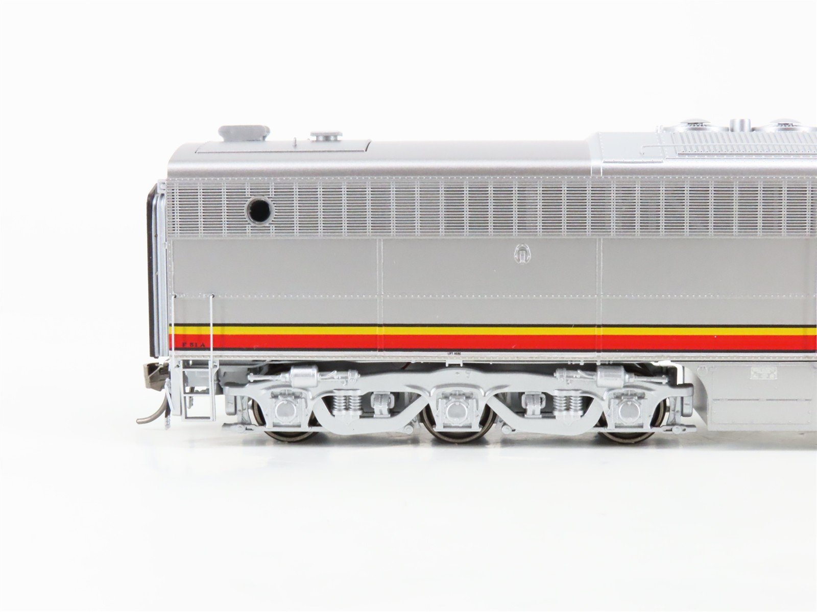 HO Scale Rapido 23546 ATSF Santa Fe Alco PA-1/PB-1 Diesel Loco Set wDCC & Sound