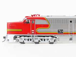 HO Scale Rapido 23505 ATSF Santa Fe Alco PA-1/PB-1 Diesel Loco Set wDCC & Sound