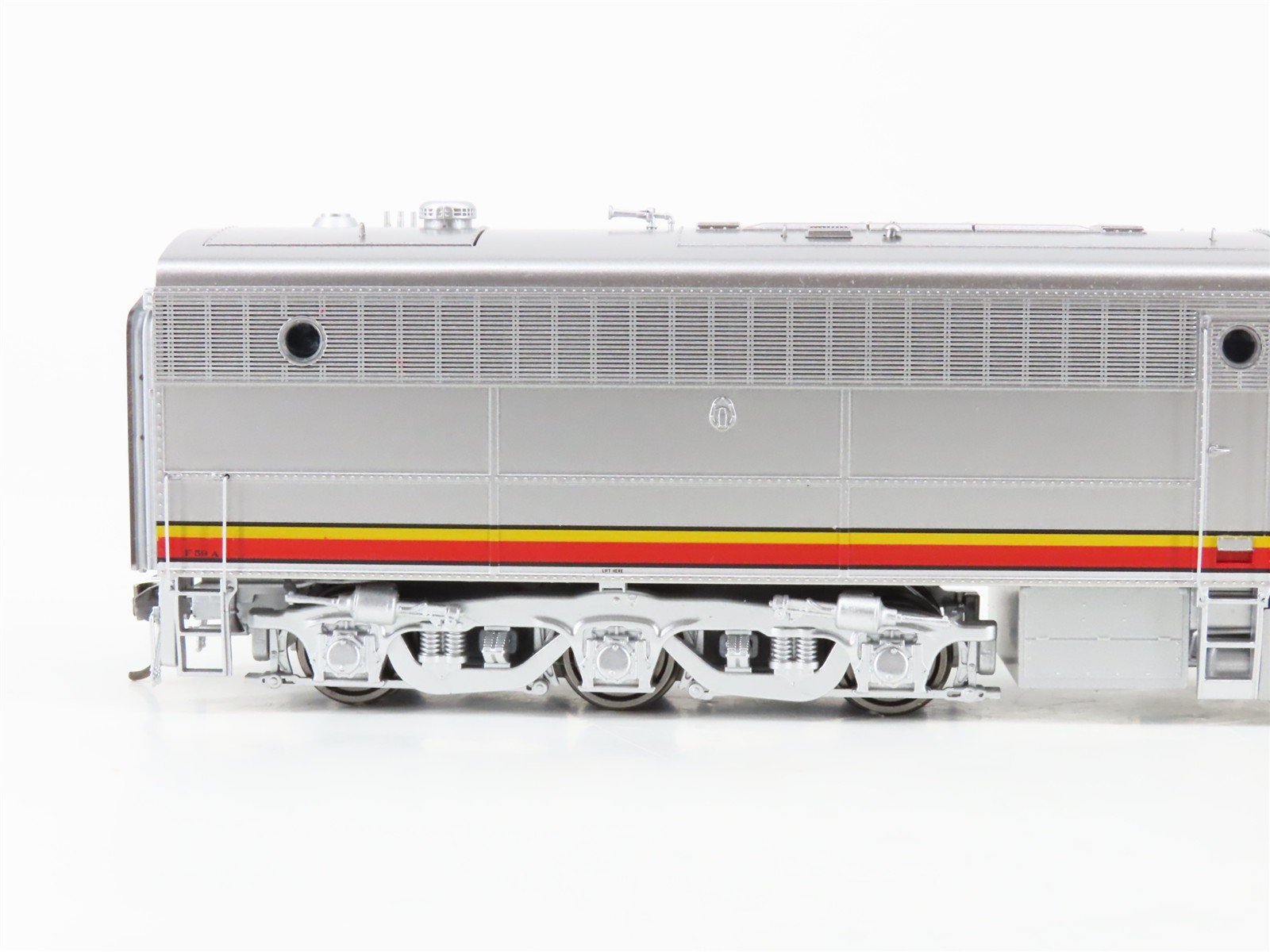 HO Scale Rapido 23505 ATSF Santa Fe Alco PA-1/PB-1 Diesel Loco Set wDCC & Sound