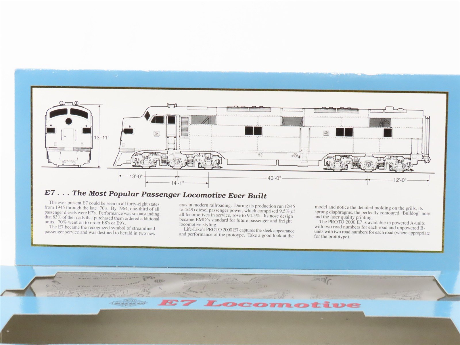 HO Scale Proto 2000 21068 RI Rock Island E7A Diesel Locomotive #633