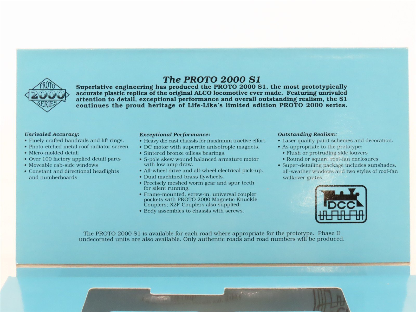 HO Scale Proto 2000 21350 ATSF Santa Fe S1 Diesel Locomotive #2304