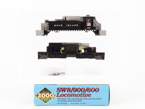 HO Scale Proto 2000 30069 RI Rock Island SW8/900/600 Diesel Locomotive #826