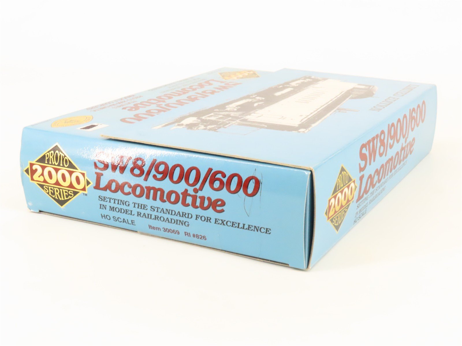 HO Scale Proto 2000 30069 RI Rock Island SW8/900/600 Diesel Locomotive #826