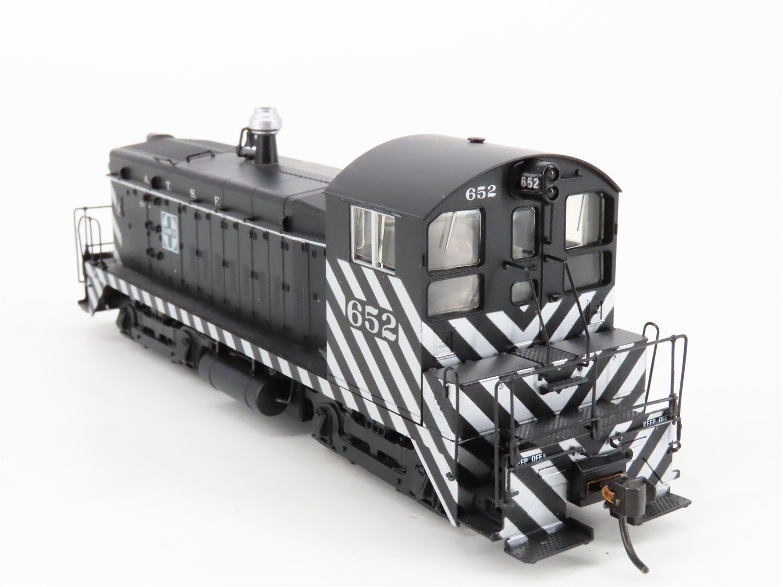 HO Scale Proto 2000 30080 ATSF Santa Fe SW8/900/600 Diesel Loco #652 wDCC