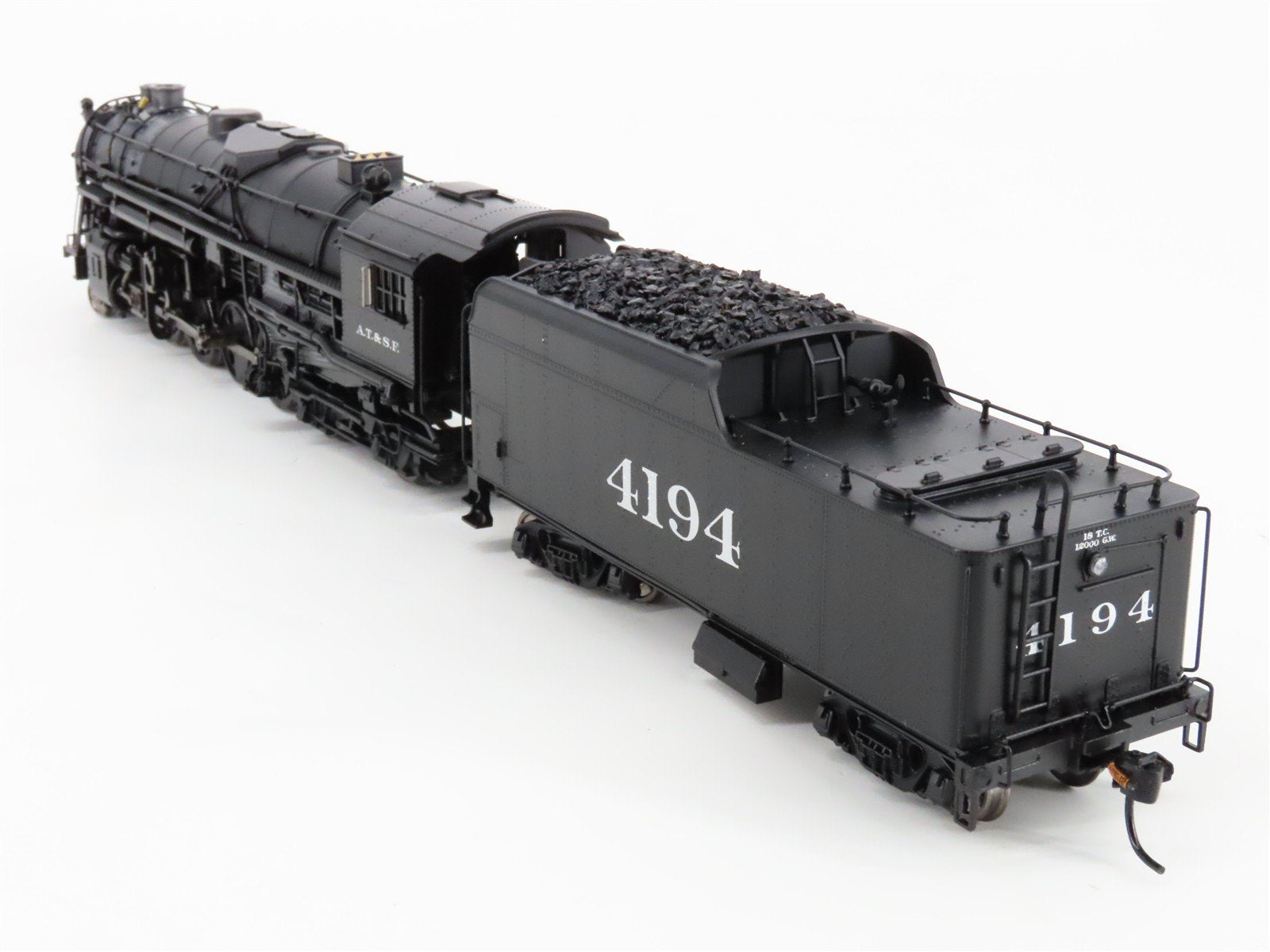 HO Scale Broadway Limited BLI 7891 ATSF Santa Fe T1a 2-8-4 Steam #4194 wParagon4
