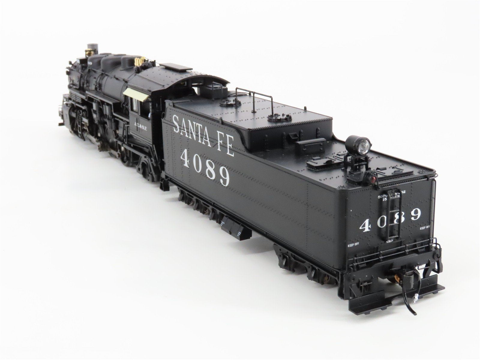 HO Scale Broadway Limited BLI 4767 ATSF Santa Fe 2-8-2 Steam #4089 wParagon4