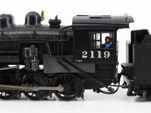 HO Scale Bachmann RI Rock Island 2-8-0 Steam Locomotive #2119 wDCC
