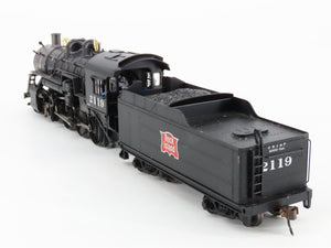 HO Scale Bachmann RI Rock Island 2-8-0 Steam Locomotive #2119 wDCC