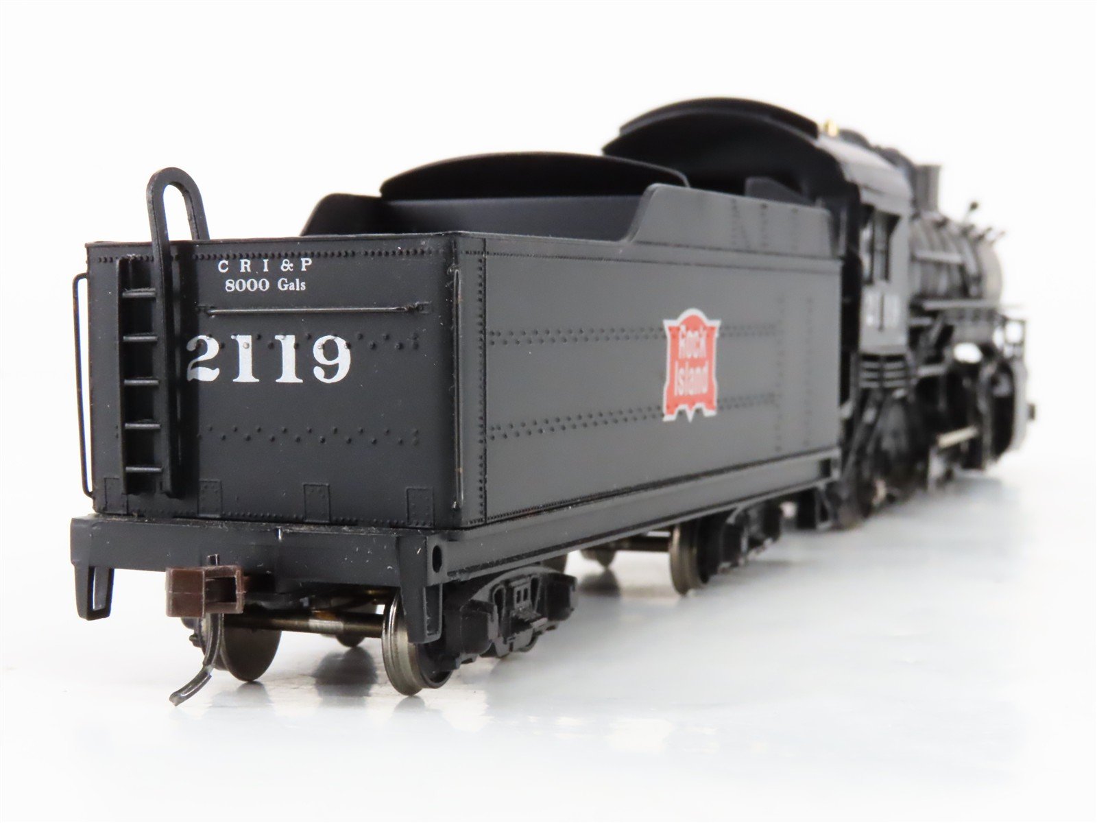 HO Scale Bachmann RI Rock Island 2-8-0 Steam Locomotive #2119 wDCC