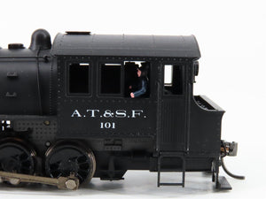 HO Scale Bachmann ATSF Santa Fe 0-6-0 Steam Locomotive #101 wDCC