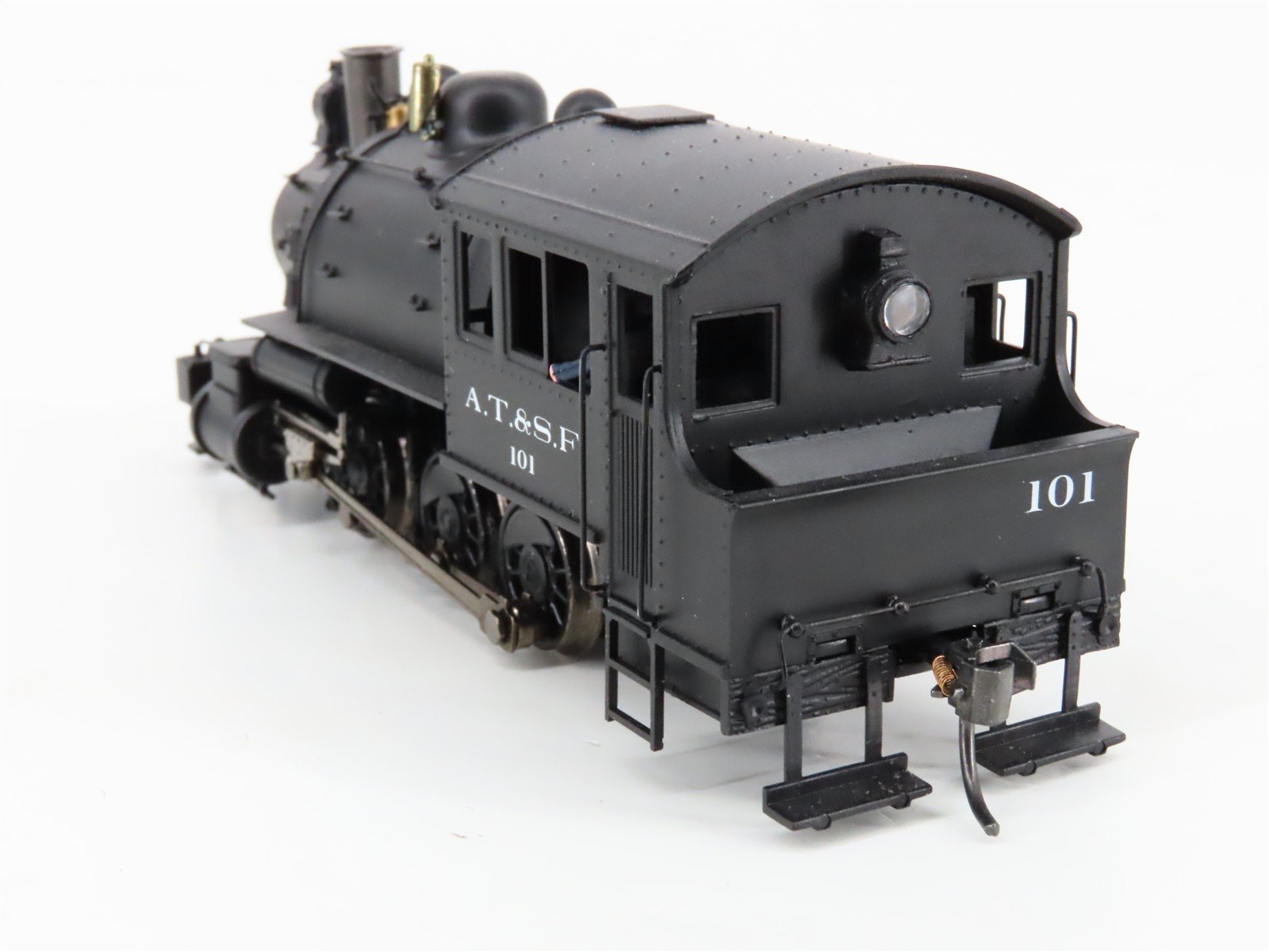 HO Scale Bachmann ATSF Santa Fe 0-6-0 Steam Locomotive #101 wDCC
