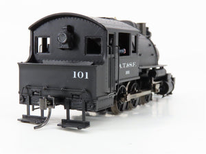 HO Scale Bachmann ATSF Santa Fe 0-6-0 Steam Locomotive #101 wDCC