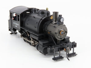 HO Scale Bachmann ATSF Santa Fe 0-6-0 Steam Locomotive #101 wDCC