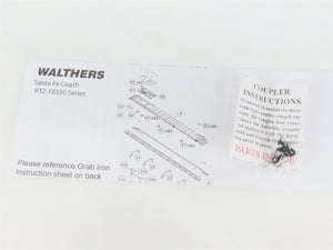HO Scale Walthers 932-10351 ATSF Santa Fe Heavyweight Chair Passenger Car