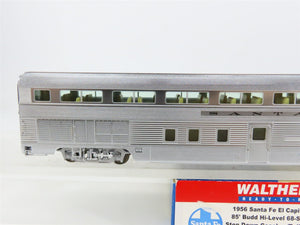 HO Scale Walthers 932-9761 ATSF Santa Fe 85' Budd Hi-Level Coach Passenger Car