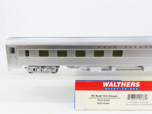 HO Scale Walthers 932-15147 RI Rock Island 85' Budd 10-6 Sleeper Passenger Car