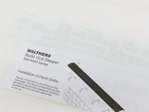 HO Scale Walthers 932-15147 RI Rock Island 85' Budd 10-6 Sleeper Passenger Car