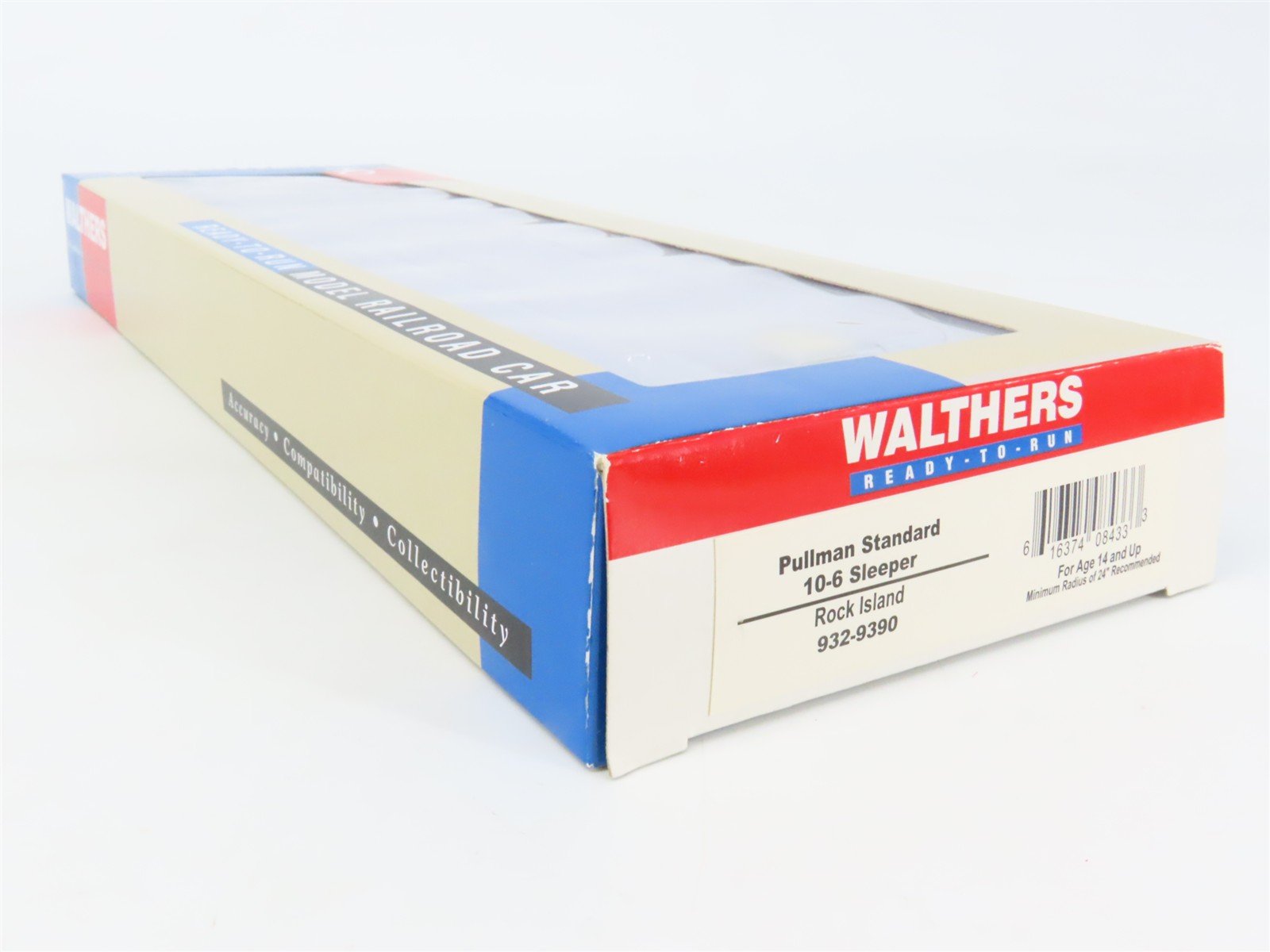 HO Scale Walthers 932-9390 RI Rock Island Railroad 10-6 Sleeper Passenger Car