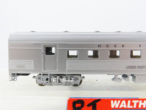 HO Scale Walthers 932-6452 RI Rock Island Railroad 63' Budd RPO Passenger Car