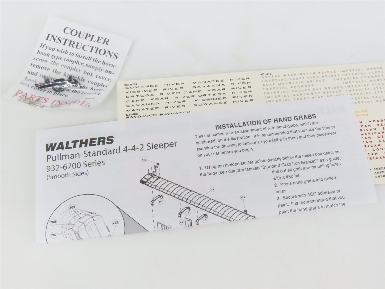 HO Scale Walthers 932-16706 NdeM Nacionales De Mexico Sleeper Passenger Car
