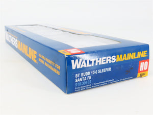 HO Scale Walthers Mainline 910-30102 ATSF Santa Fe 85' Budd Sleeper Passenger