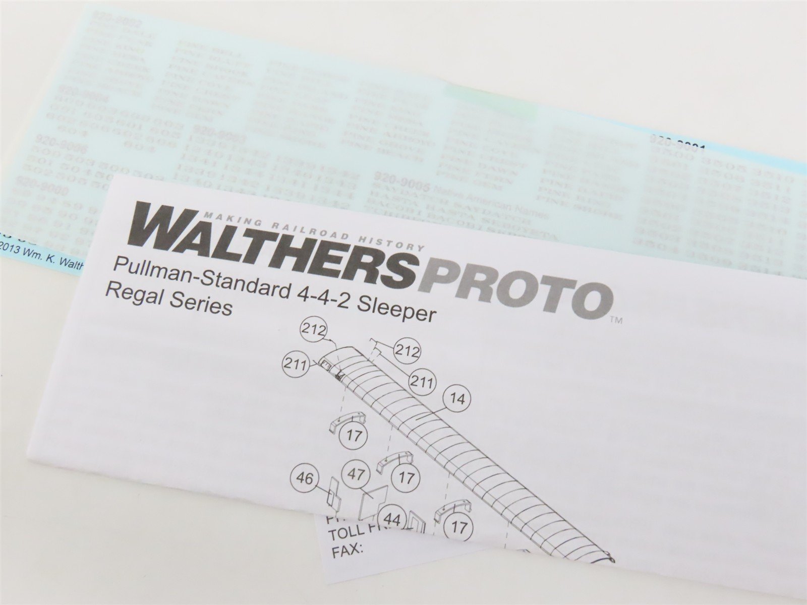 HO Scale Walthers Proto 920-16250 ATSF Santa Fe Railroad 85' Sleeper Passenger