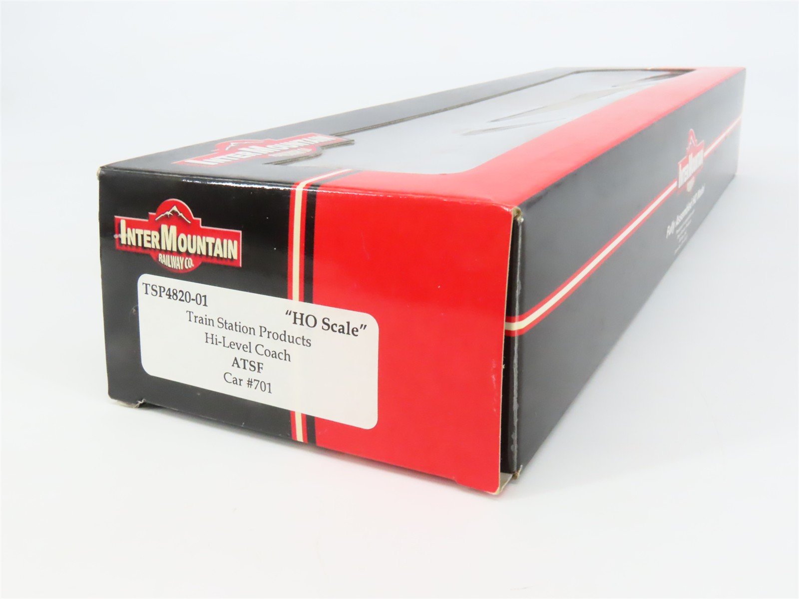 HO Scale InterMountain TSP4820-01 ATSF Santa Fe Hi-Level Coach Passenger #701