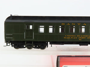 HO Scale Rivarossi HR4213 ATSF Santa Fe Railroad 60' RPO Passenger Car #51