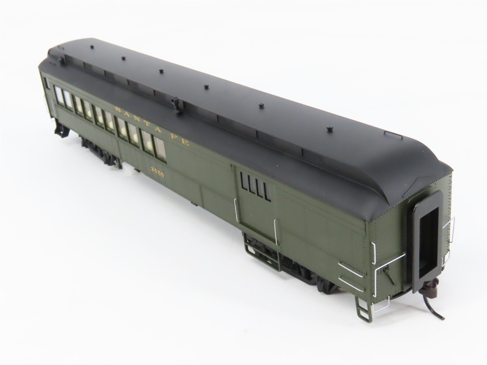 HO Scale Rivarossi HR4212 ATSF Santa Fe Railroad 60' Combine Passenger Car #2555