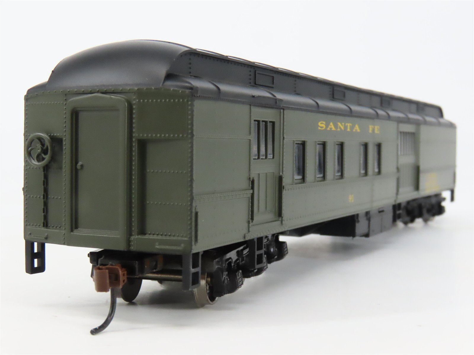 HO Scale Athearn 7851 ATSF Santa Fe Railroad Heavyweight RPO Passenger #91