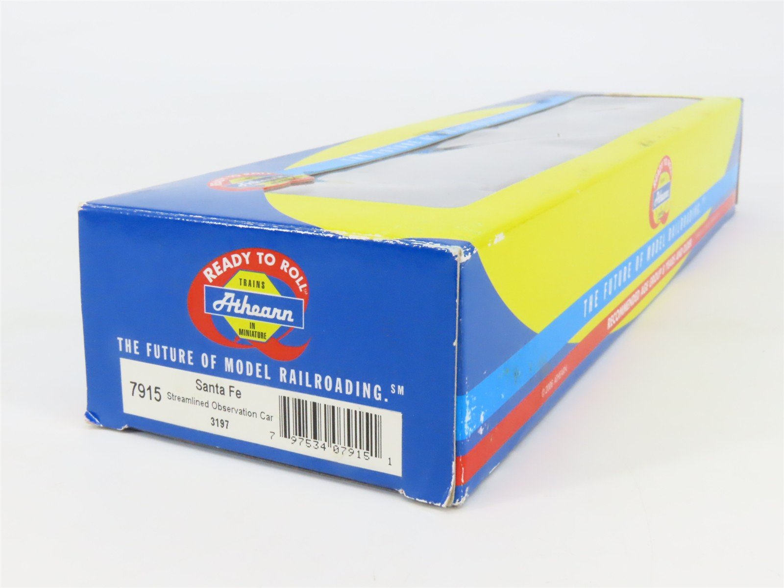 HO Scale Athearn 7915 ATSF Santa Fe Streamlined Observation Passenger #3197