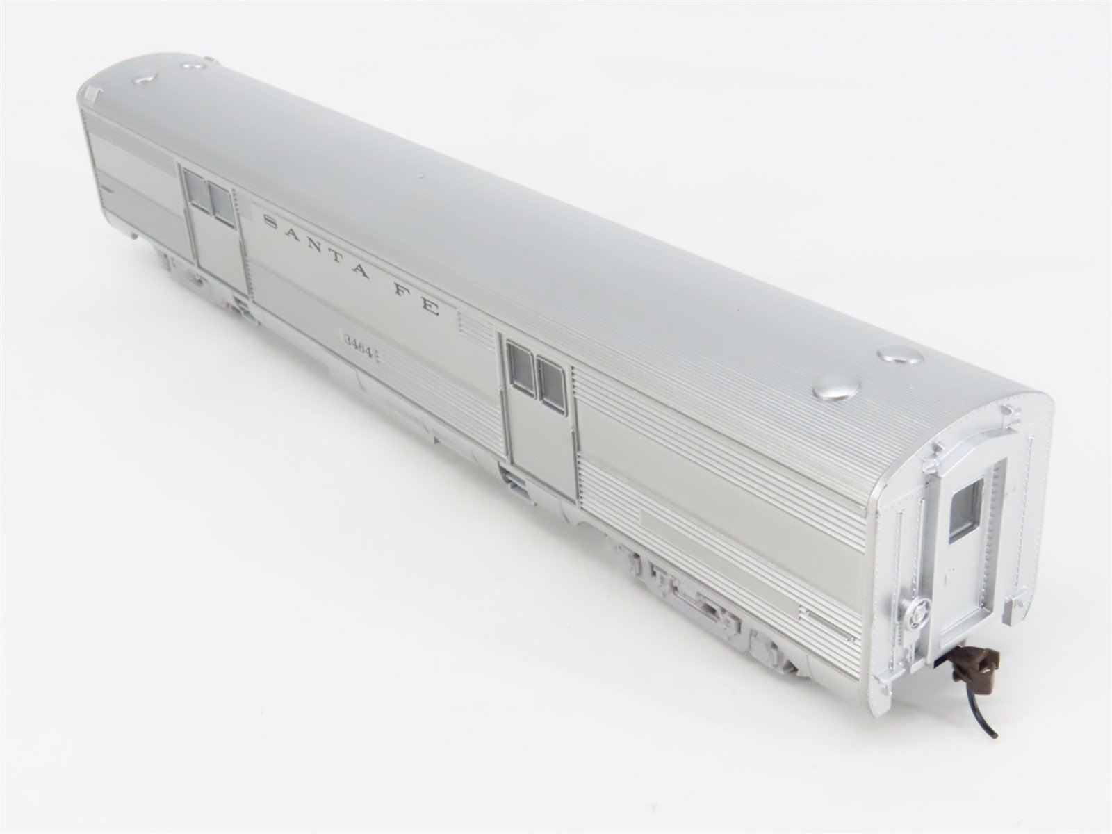 HO Scale Athearn 7910 ATSF Santa Fe Railroad Streamline Baggage Passenger #3464