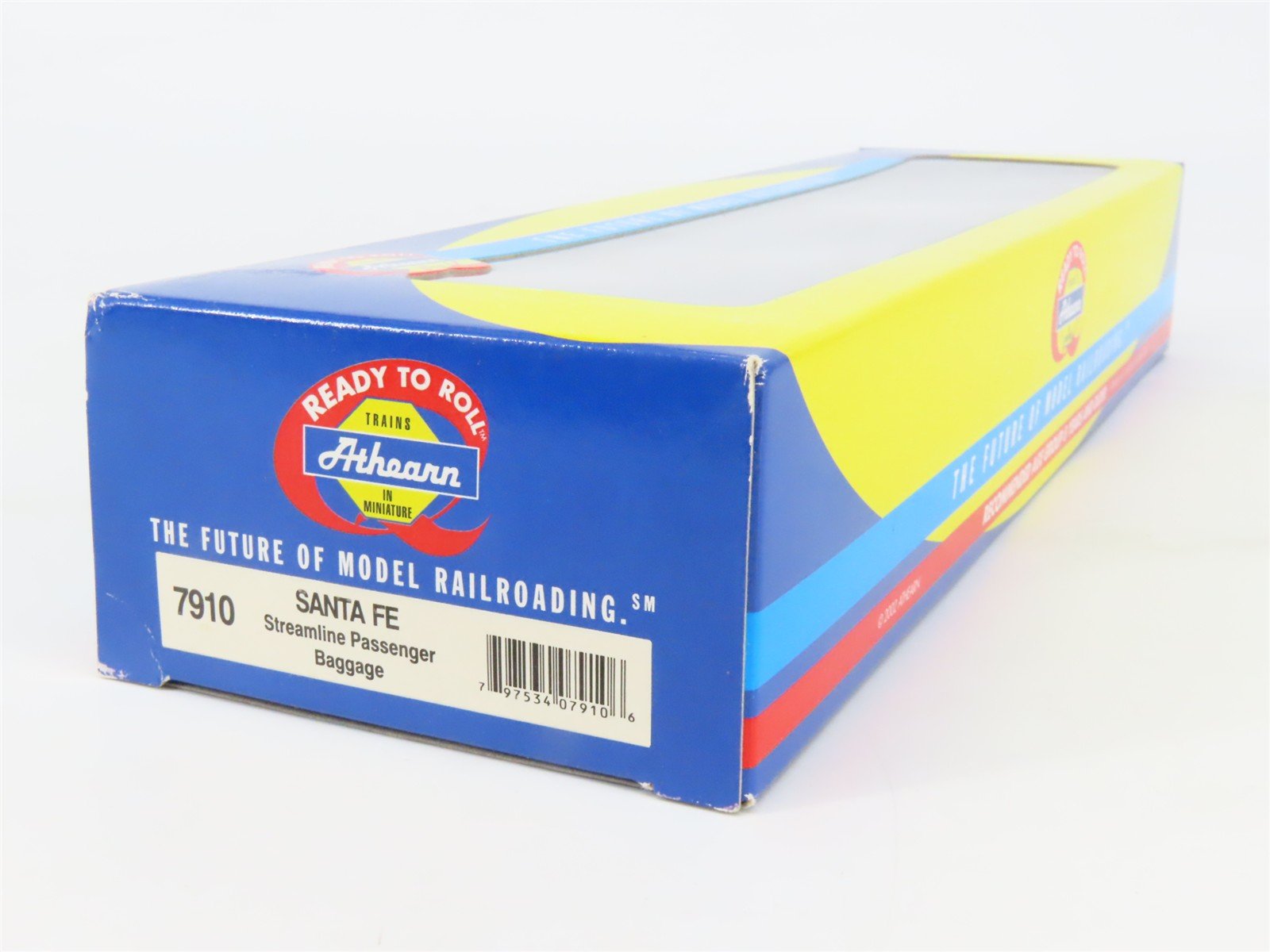HO Scale Athearn 7910 ATSF Santa Fe Railroad Streamline Baggage Passenger #3464