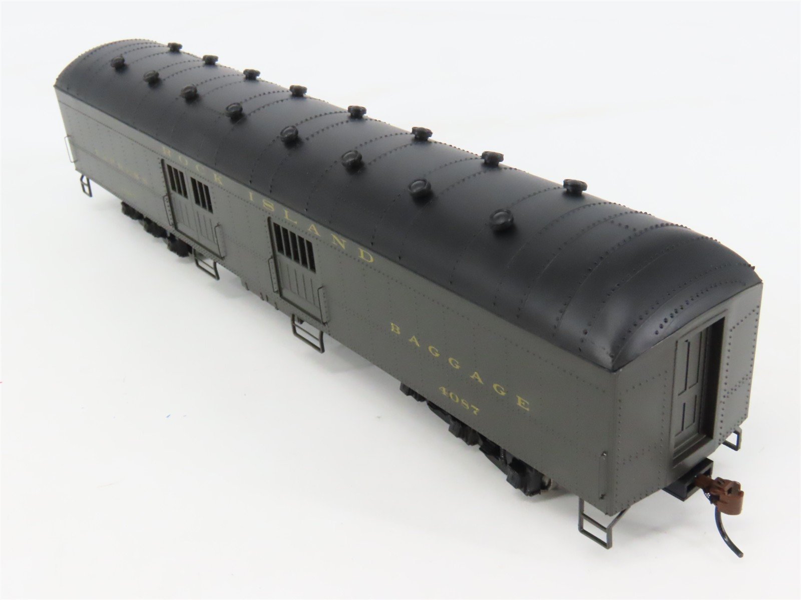 HO Scale Roundhouse 86528 RI Rock Island Baggage Express Passenger Car #4087