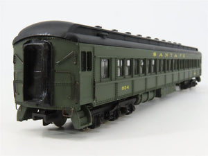HO Scale Bachmann 89143 ATSF Santa Fe Railroad Coach Passenger Car #834