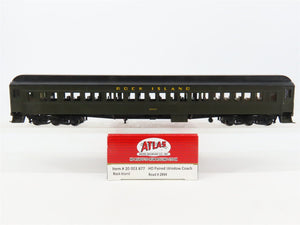 HO Scale Atlas 20003877 RI Rock Island Railroad Coach Passenger Car #2844