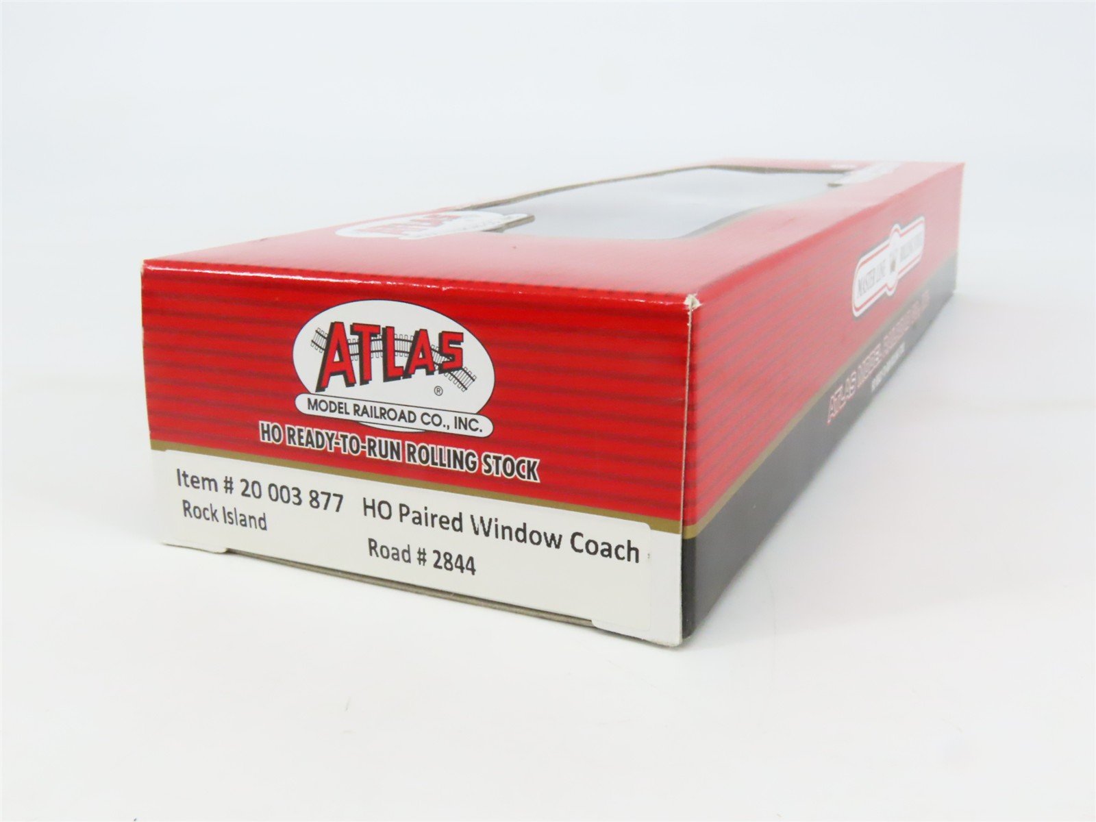 HO Scale Atlas 20003877 RI Rock Island Railroad Coach Passenger Car #2844
