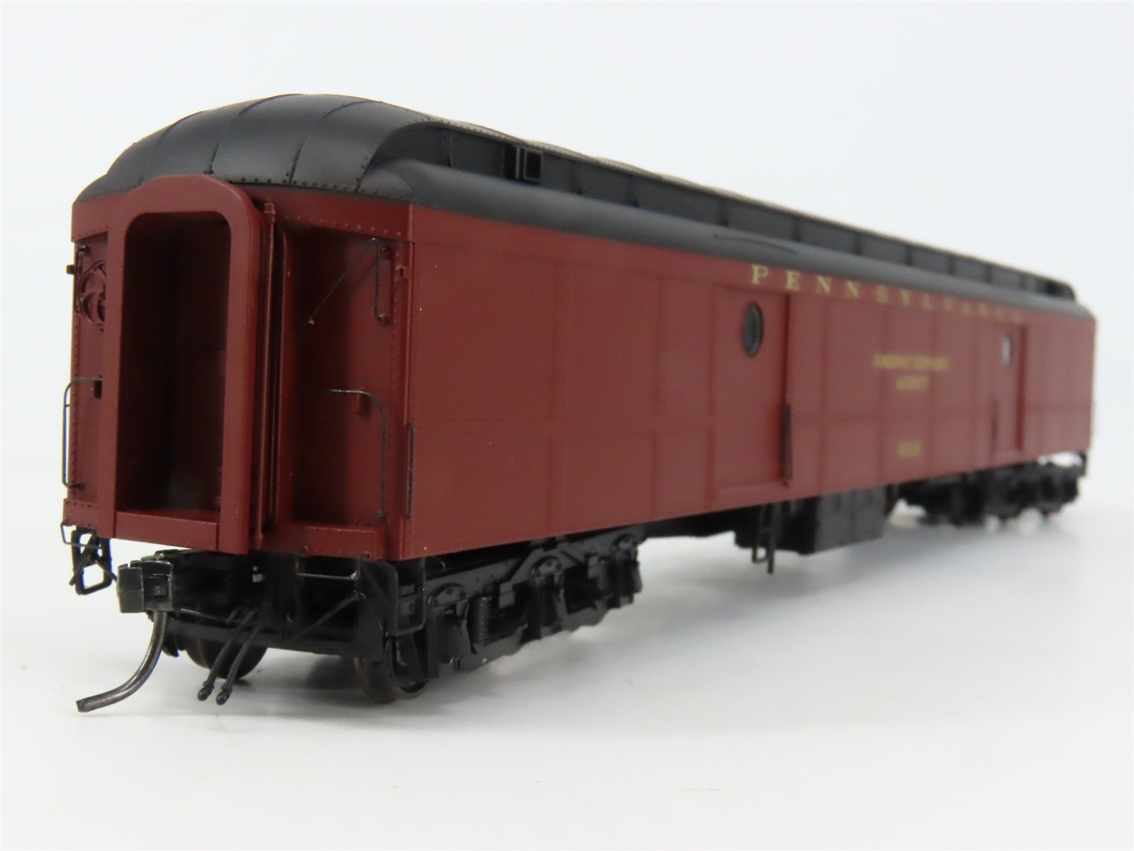HO MTH 80-40002 PRR Pennsylvania Heavyweight Baggage/Sleeper Passenger 2-Car Set