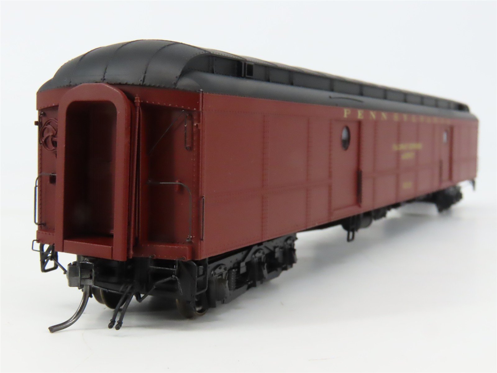 HO MTH 80-40002 PRR Pennsylvania Heavyweight Baggage/Sleeper Passenger 2-Car Set