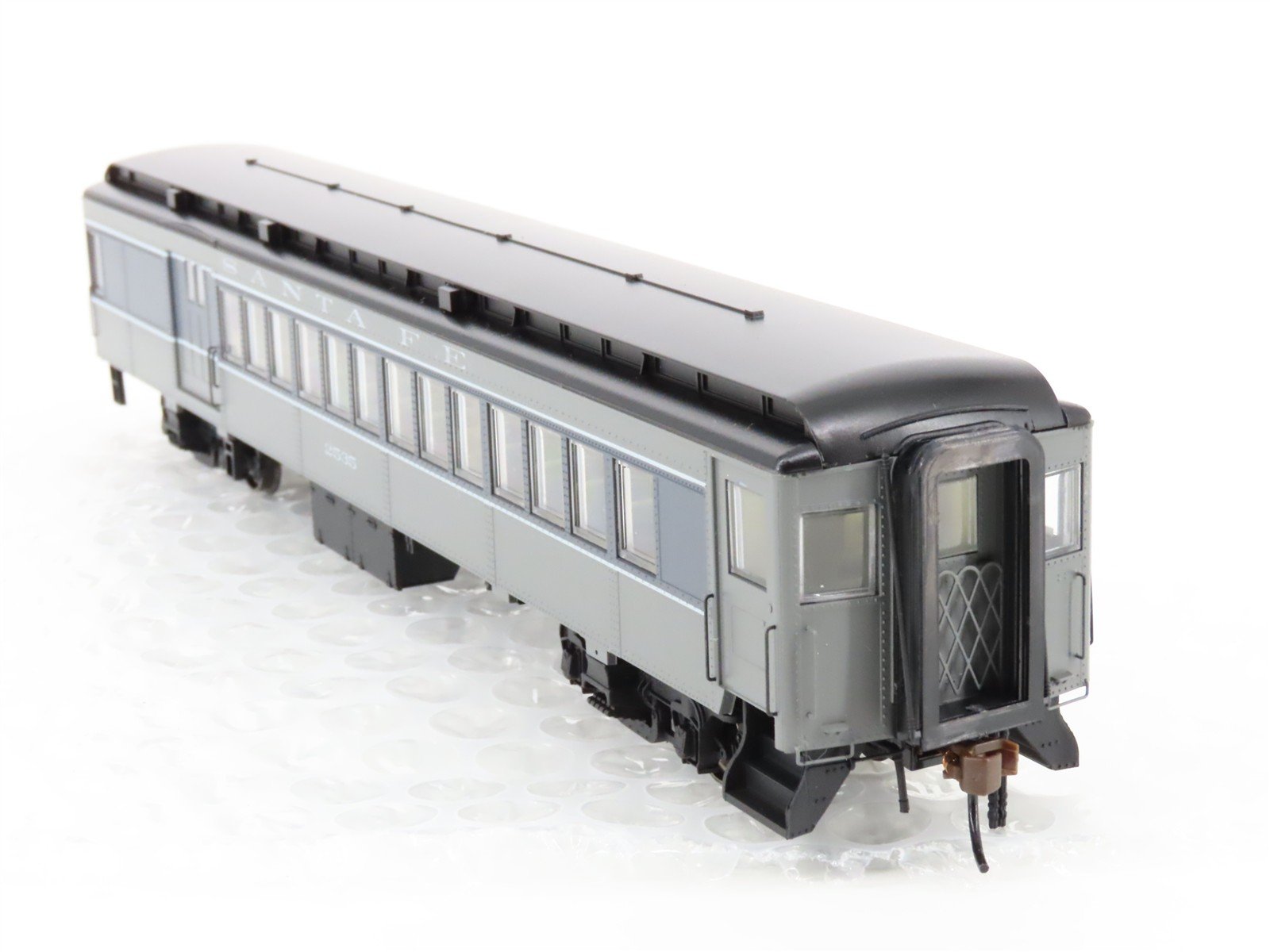 HO Scale Con-Cor 0001-094376(1) ATSF Santa Fe Railroad Combine Passenger #2535