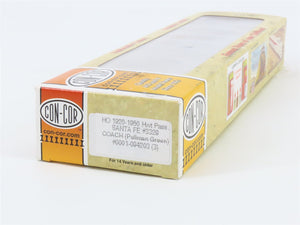 HO Scale Con-Cor 0001-094203(3) ATSF Santa Fe Railroad Coach Passenger Car #3329