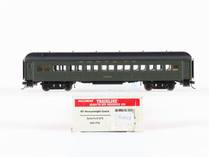 HO Scale Walthers 931-774 ATSF Santa Fe 60' Heavyweight Coach Passenger #3376