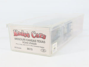HO Scale Kadee 8615 MKT Missouri-Kansas-Texas 2-Bay PS-2 Covered Hopper RTR